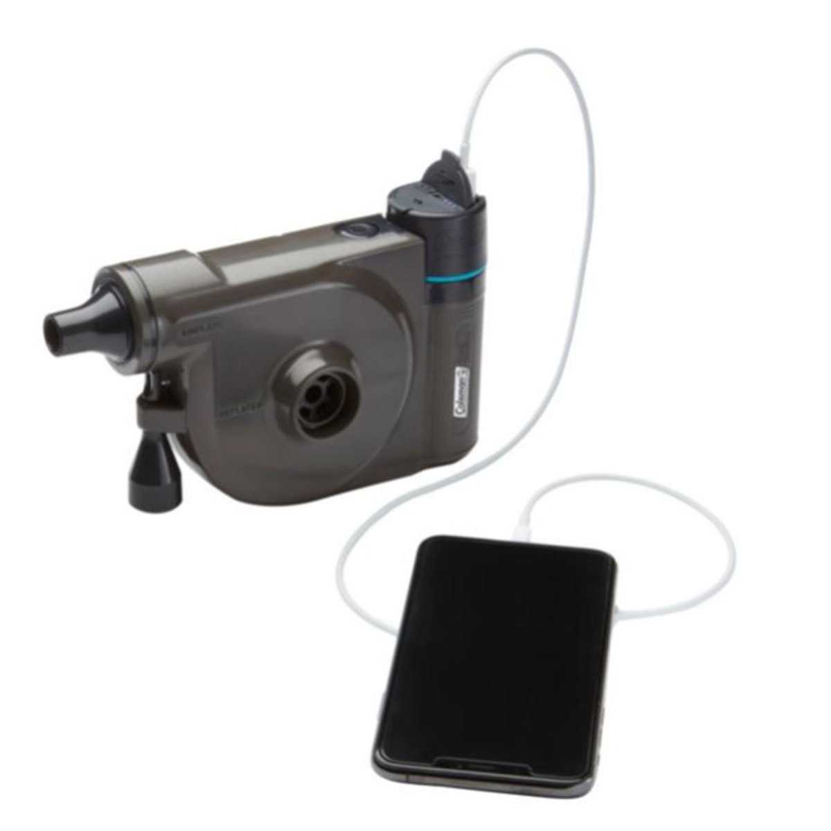 Coleman OneSource Air Bed Pump & Rechargeable Battery - Black Coleman OneSource Air Bed Pump & Rechargeable Battery - Black