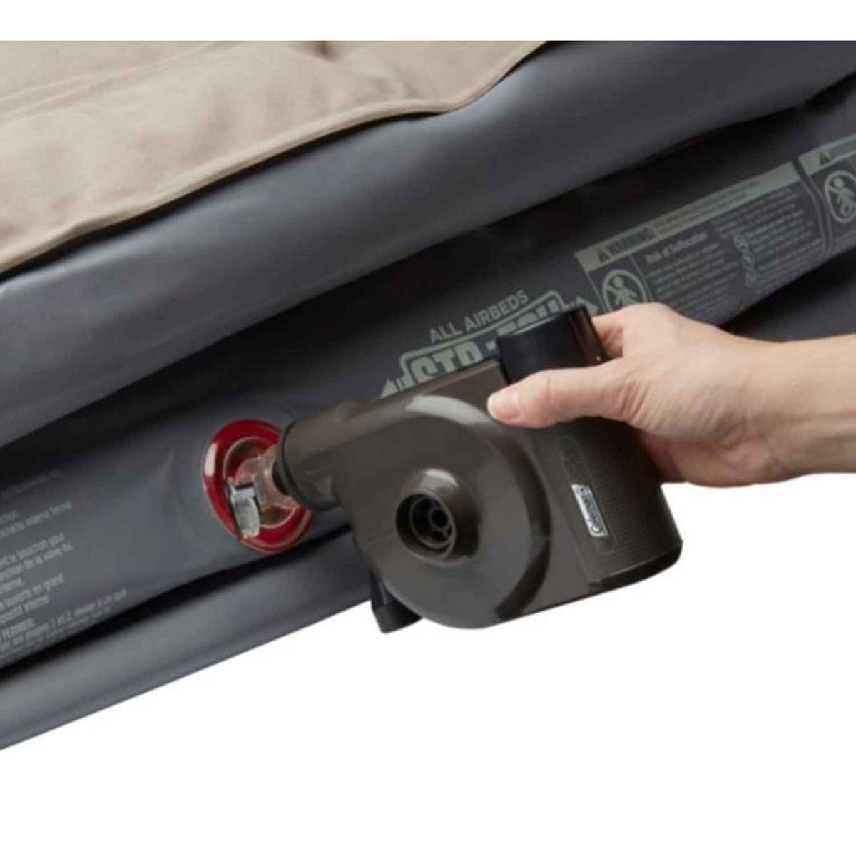 Coleman OneSource Air Bed Pump & Rechargeable Battery - Black Coleman OneSource Air Bed Pump & Rechargeable Battery - Black