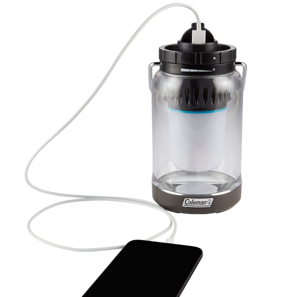 Coleman OneSource 600 Lumen LED Electric Lantern & Rechargeable Lithium-Ion Battery Coleman OneSource 600 Lumen LED Electric Lantern & Rechargeable Lithium-Ion Battery