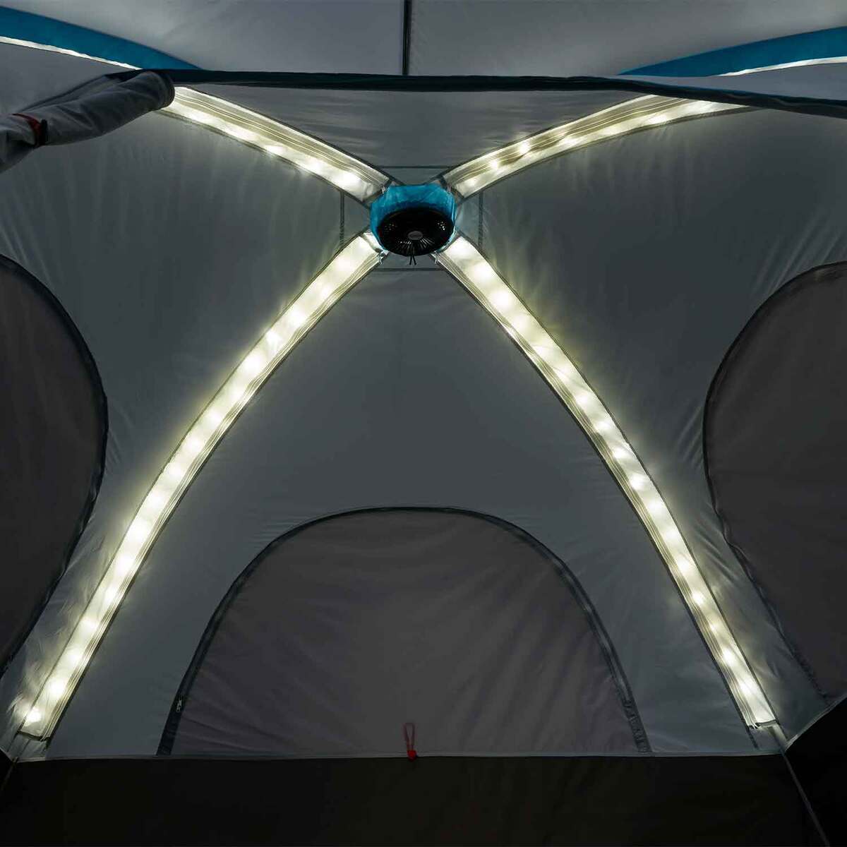 Coleman OneSource Rechargeable Camping Tent with Airflow System and LED Lighting Coleman OneSource Rechargeable Camping Tent with Airflow System and LED Lighting