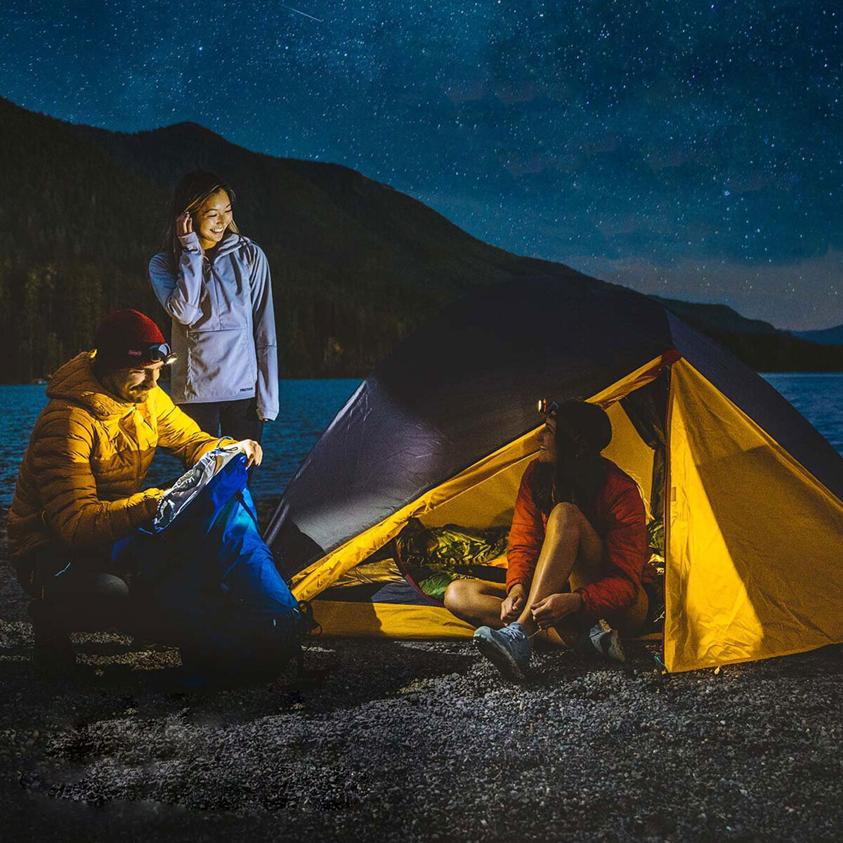 Coleman PEAK1 3-Person Backpacking Tent - Marigold/ Dark Stone - Marigold/ Dark Stone Coleman PEAK1 3-Person Backpacking Tent - Marigold/ Dark Stone - Marigold/ Dark Stone