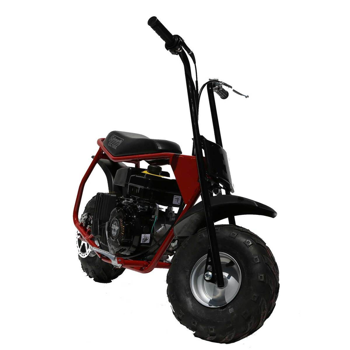 Coleman Powersports CC100X Mini Bike - Red - Red Coleman Powersports CC100X Mini Bike - Red - Red