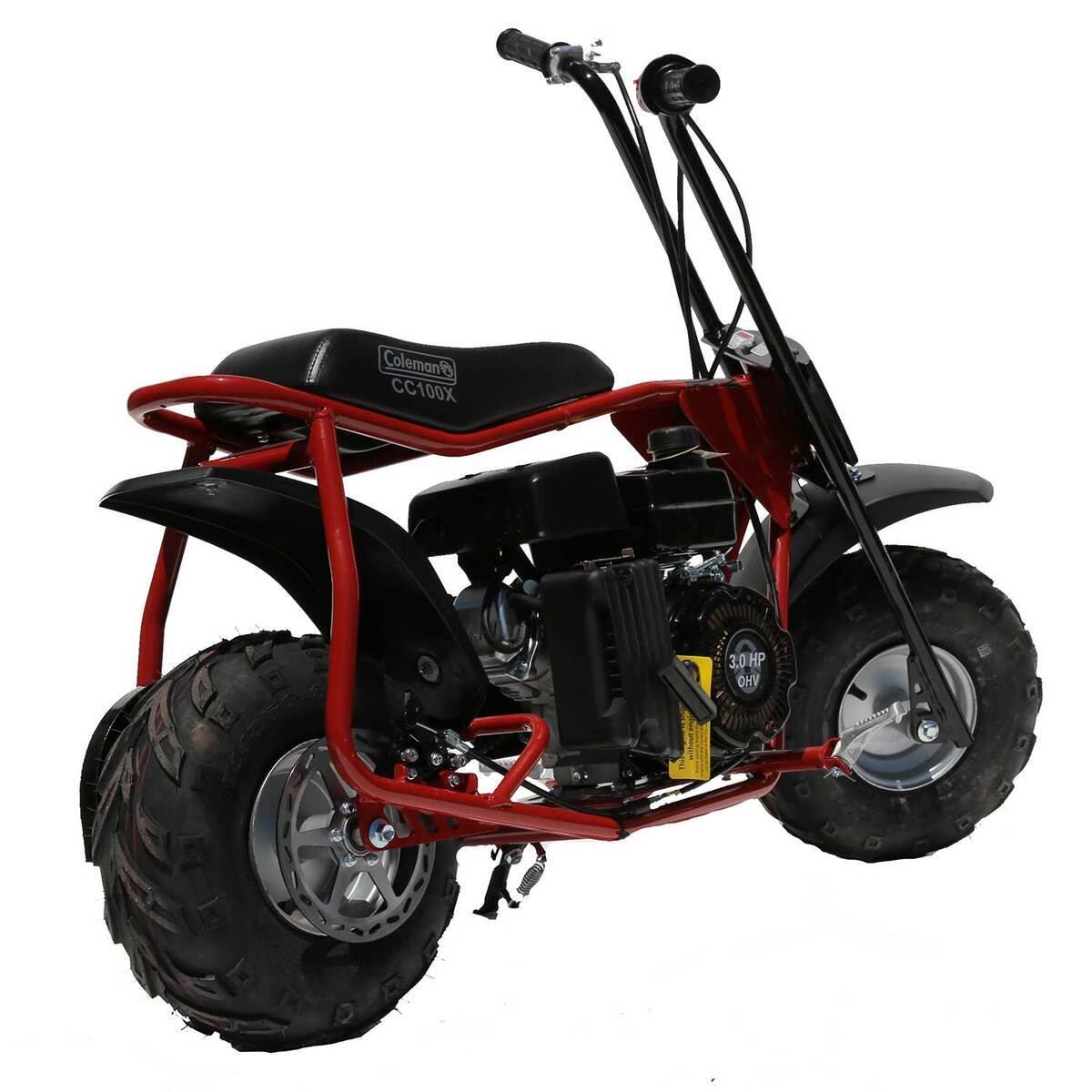 Coleman Powersports CC100X Mini Bike - Red - Red Coleman Powersports CC100X Mini Bike - Red - Red