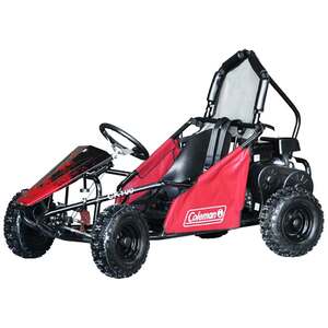 Coleman Powersports CK100-S 98CC Red Go Cart - Not CA CARB Compliant