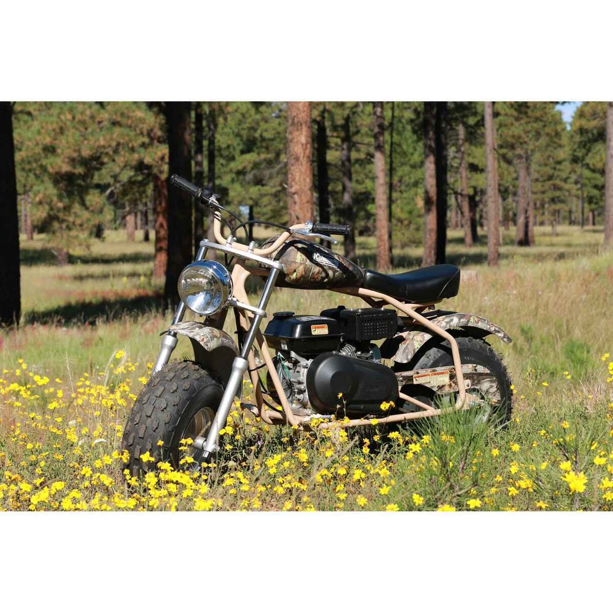 Coleman Powersports CT200U-EX Mini Bike - Camo - Camo Coleman Powersports CT200U-EX Mini Bike - Camo - Camo
