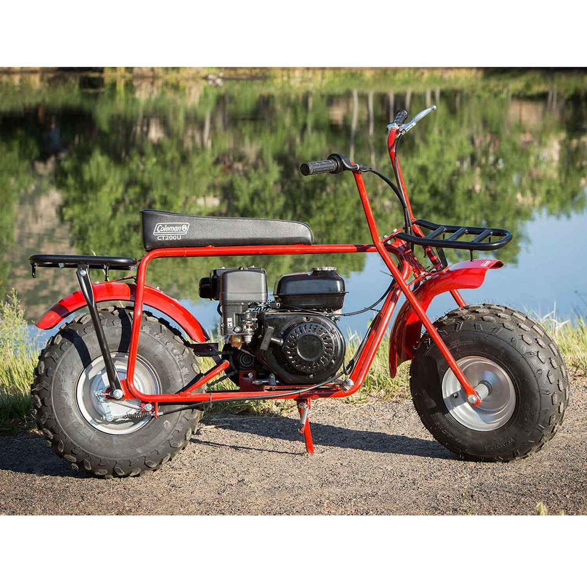 Coleman Powersports CT200U Trail 200 CARB Certified Mini Bike Red