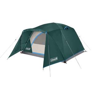 Coleman Skydome 4-Person Camping Tent - Evergreen