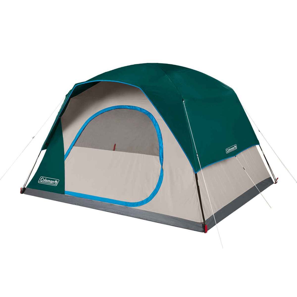 Coleman Skydome 6-Person Camping Tent - Evergreen - Evergreen Coleman Skydome 6-Person Camping Tent - Evergreen - Evergreen