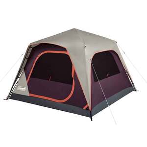 Coleman Skylodge 4-Person Instant Camping Tent - Blackberry