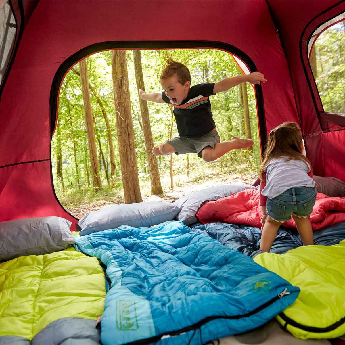 Coleman Skylodge 6-Person Instant Camping Tent - Blackberry - Blackberry Coleman Skylodge 6-Person Instant Camping Tent - Blackberry - Blackberry