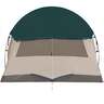 Coleman 4-Person Cabin Tent with Weatherproof Screened Porch Camping Tent - Evergreen - Evergreen