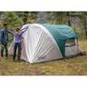 Coleman 4-Person Cabin Tent with Weatherproof Screened Porch Camping Tent - Evergreen - Evergreen