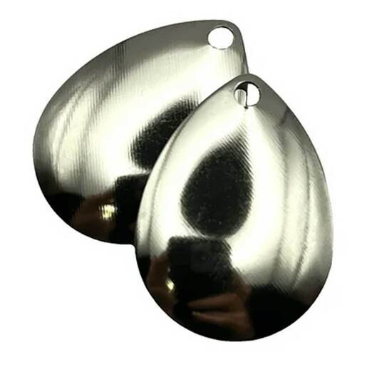 Hawken Fishing Colorado Blade Components - Hammered Nickel 00