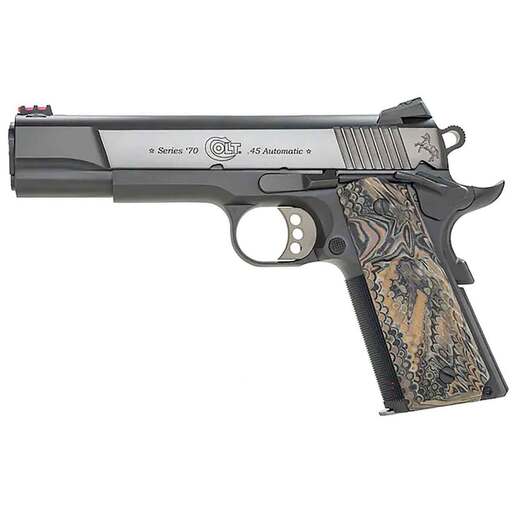 Colt 1911C Series 70 Eli Whitney 45 Auto (ACP) 5in Forged Carbon Steel Pistol - 8+1 Rounds - Black image