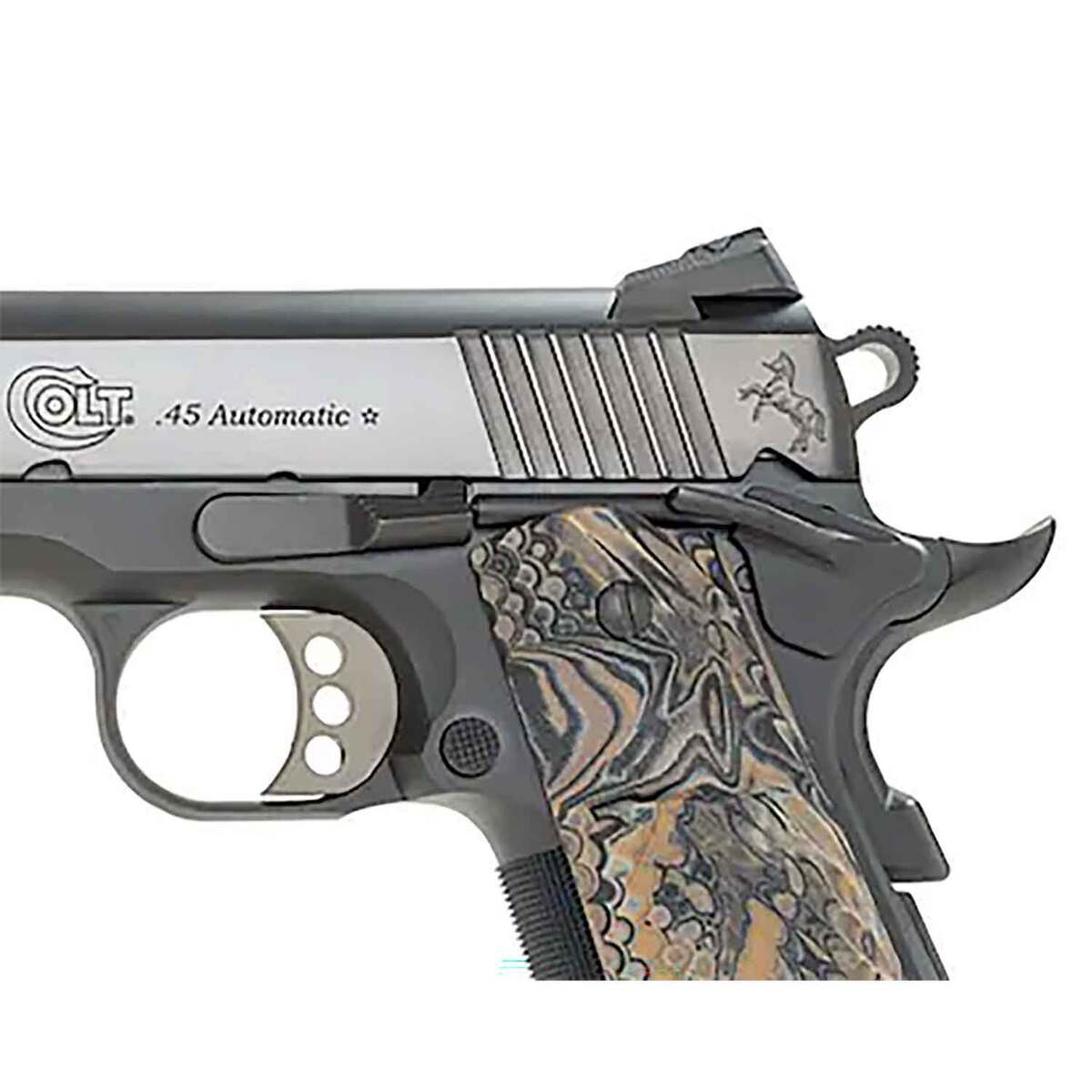 Colt 1911C Series 70 Eli Whitney 45 Auto (ACP) 5in Forged Carbon Steel Pistol - 8+1 Rounds - Black Colt 1911C Series 70 Eli Whitney 45 Auto (ACP) 5in Forged Carbon Steel Pistol - 8+1 Rounds - Black