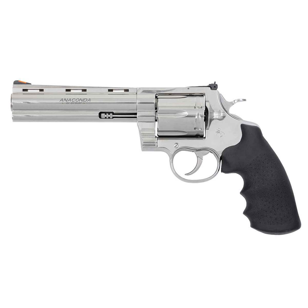 Colt Anaconda 44 Magnum 6in Stainless Revolver - 6 Rounds Colt Anaconda 44 Magnum 6in Stainless Revolver - 6 Rounds