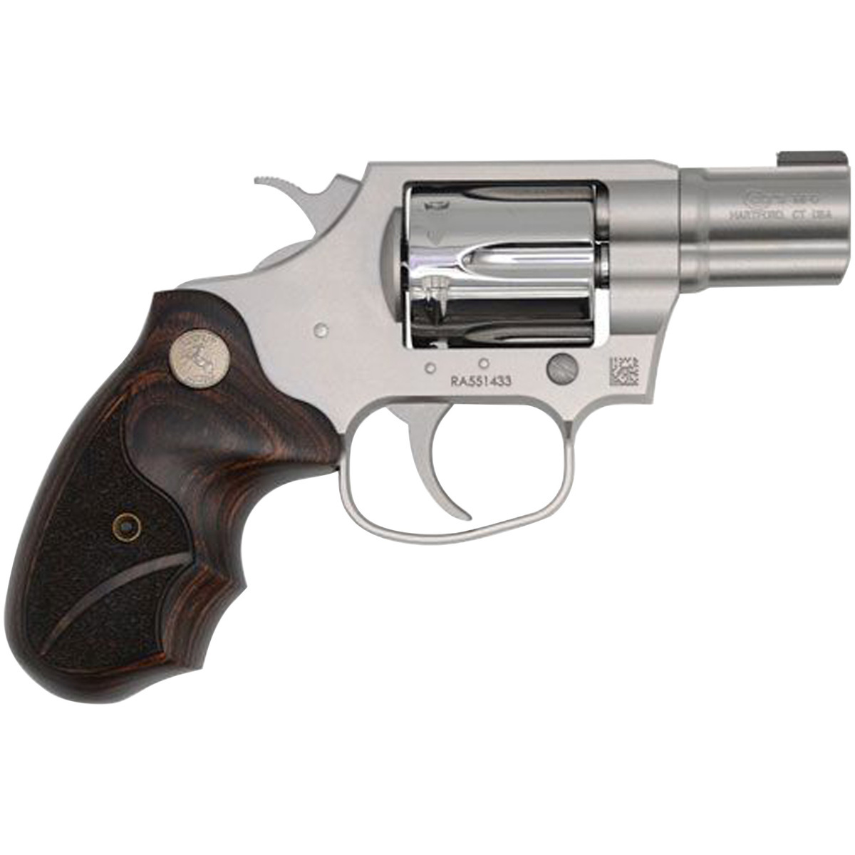 Colt Classic Cobra 38 Special 2in Stainless Revolver - 6 Rounds Colt Classic Cobra 38 Special 2in Stainless Revolver - 6 Rounds