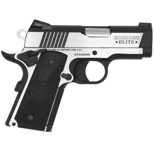 Colt Combat Elite Defender 45 Auto (ACP) 3in Two-Tone Stainless Pistol - 7+1 Rounds image