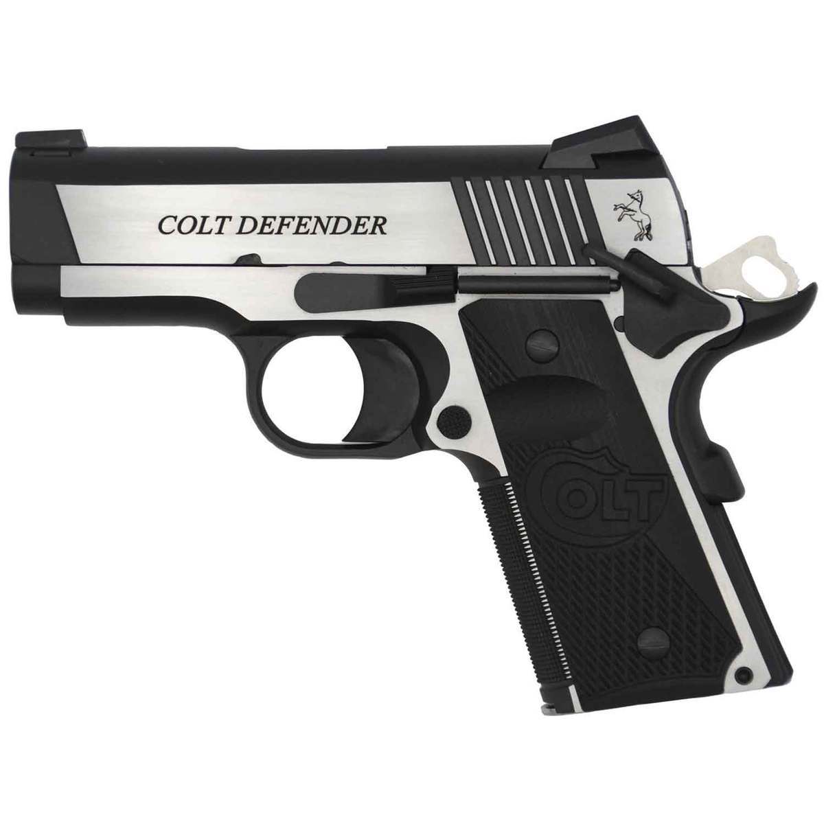 Colt Combat Elite Defender 9mm Luger 3in Stainless/Black Pistol - 9+1 Rounds Colt Combat Elite Defender 9mm Luger 3in Stainless/Black Pistol - 9+1 Rounds