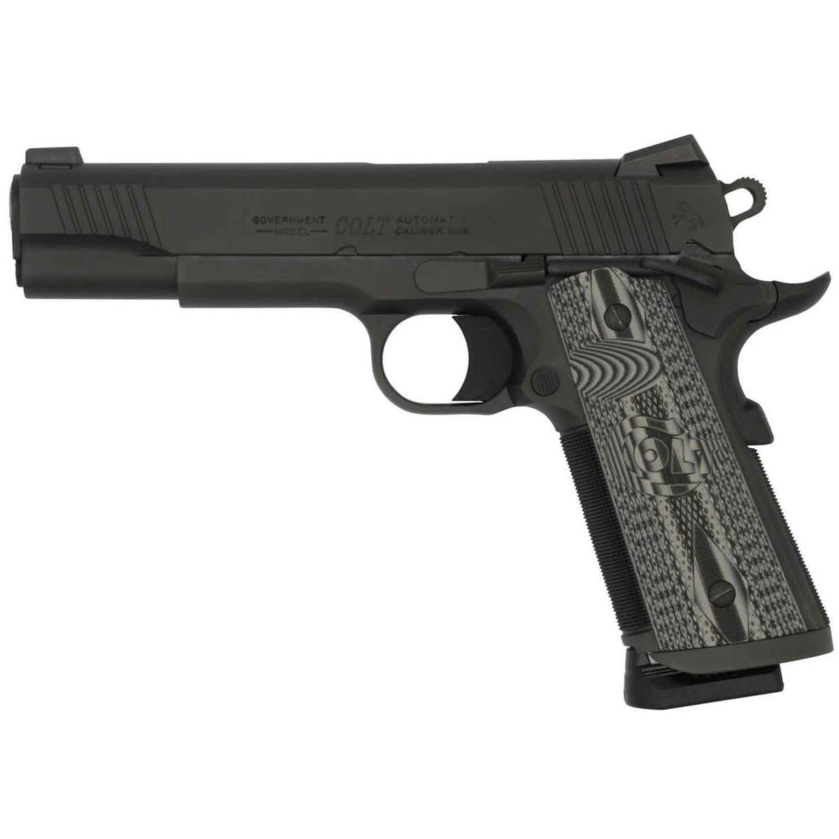 Colt Combat Unit Government 45 Auto (ACP) 5in Black Pistol - 8+1 Rounds Colt Combat Unit Government 45 Auto (ACP) 5in Black Pistol - 8+1 Rounds