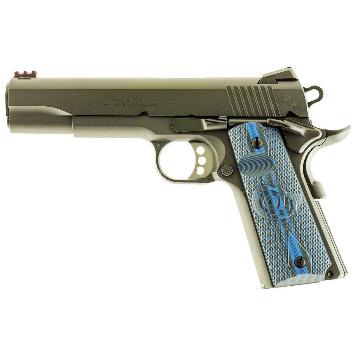 Colt 1911 Competition 9mm Luger 5in Blued Pistol - 9+1 Rounds - Black Colt 1911 Competition 9mm Luger 5in Blued Pistol - 9+1 Rounds - Black
