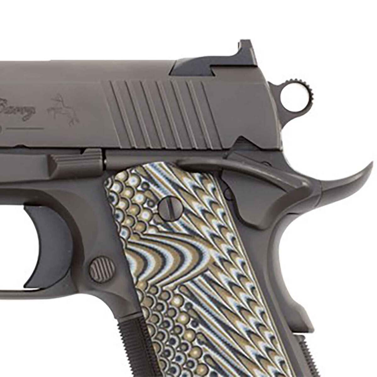 Colt Custom Carry Limited 45 Auto (ACP) 4.25in Smoked Gray Pistol - 8+1 Rounds - Gray Colt Custom Carry Limited 45 Auto (ACP) 4.25in Smoked Gray Pistol - 8+1 Rounds - Gray
