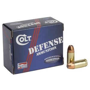 Colt Defender 10mm Auto 180gr JHP Handgun Ammo - 20 Rounds