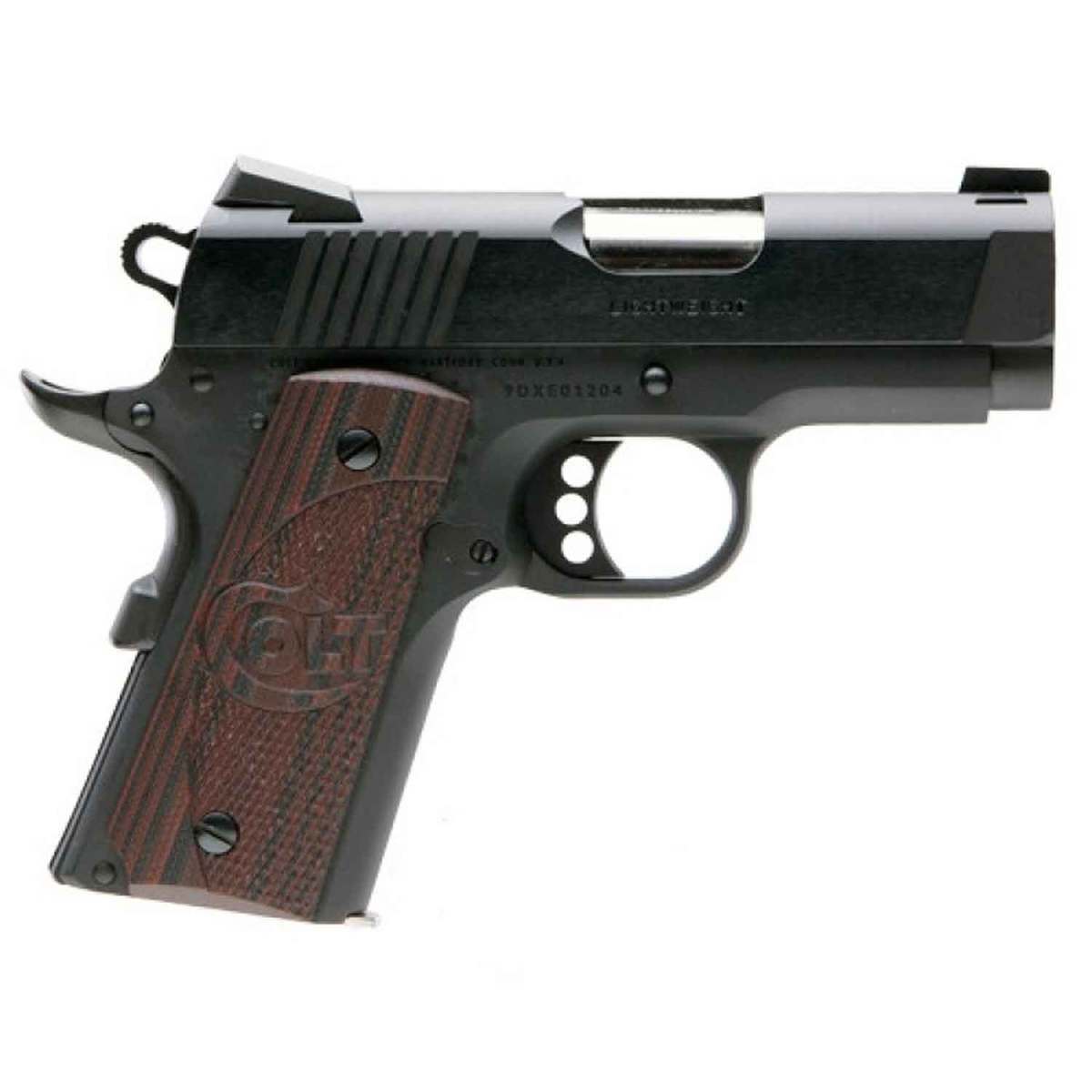 Colt Defender Series 45 Auto (ACP) 3in Blued Cerakote Pistol - 7+1 Rounds Colt Defender Series 45 Auto (ACP) 3in Blued Cerakote Pistol - 7+1 Rounds