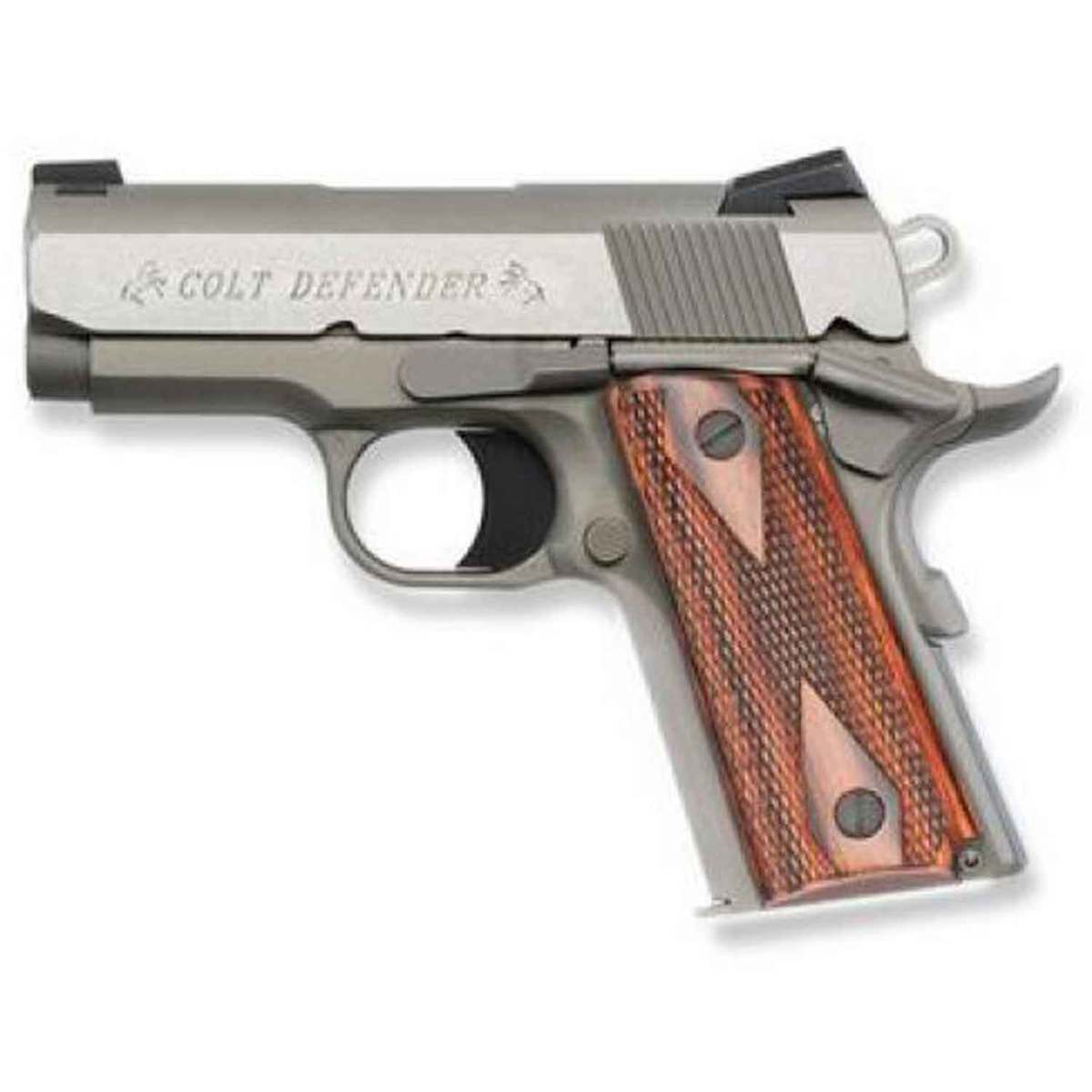 Colt Defender Series 45 Auto (ACP) 3in Gray Cerakote Pistol - 7+1 Rounds Colt Defender Series 45 Auto (ACP) 3in Gray Cerakote Pistol - 7+1 Rounds