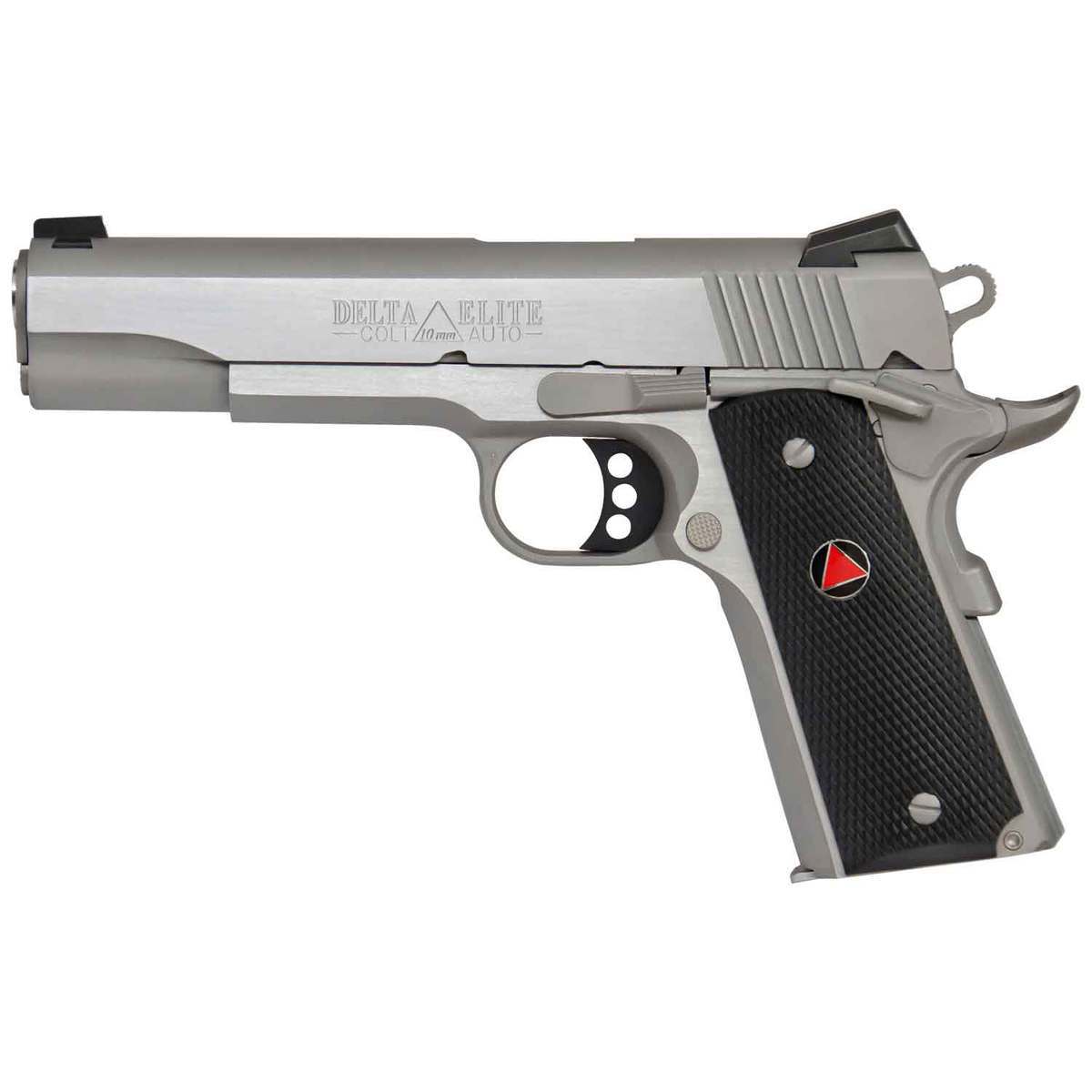 Colt Delta Elite 10mm Auto 5in Brushed Pistol - 8+1 Rounds - Gray Colt Delta Elite 10mm Auto 5in Brushed Pistol - 8+1 Rounds - Gray