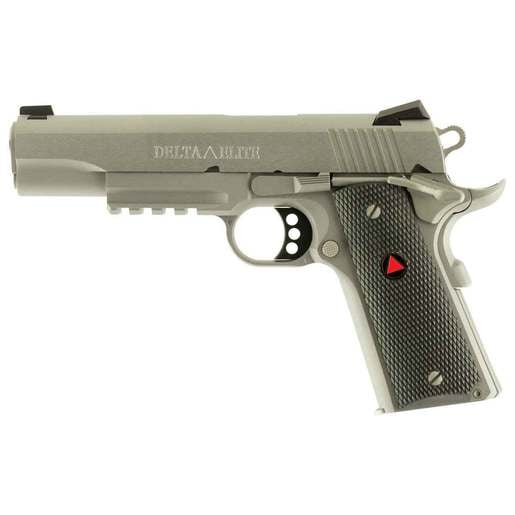 Colt Delta Elite 10mm Auto 5in Stainless Steel Pistol - 8+1 Rounds - Gray image