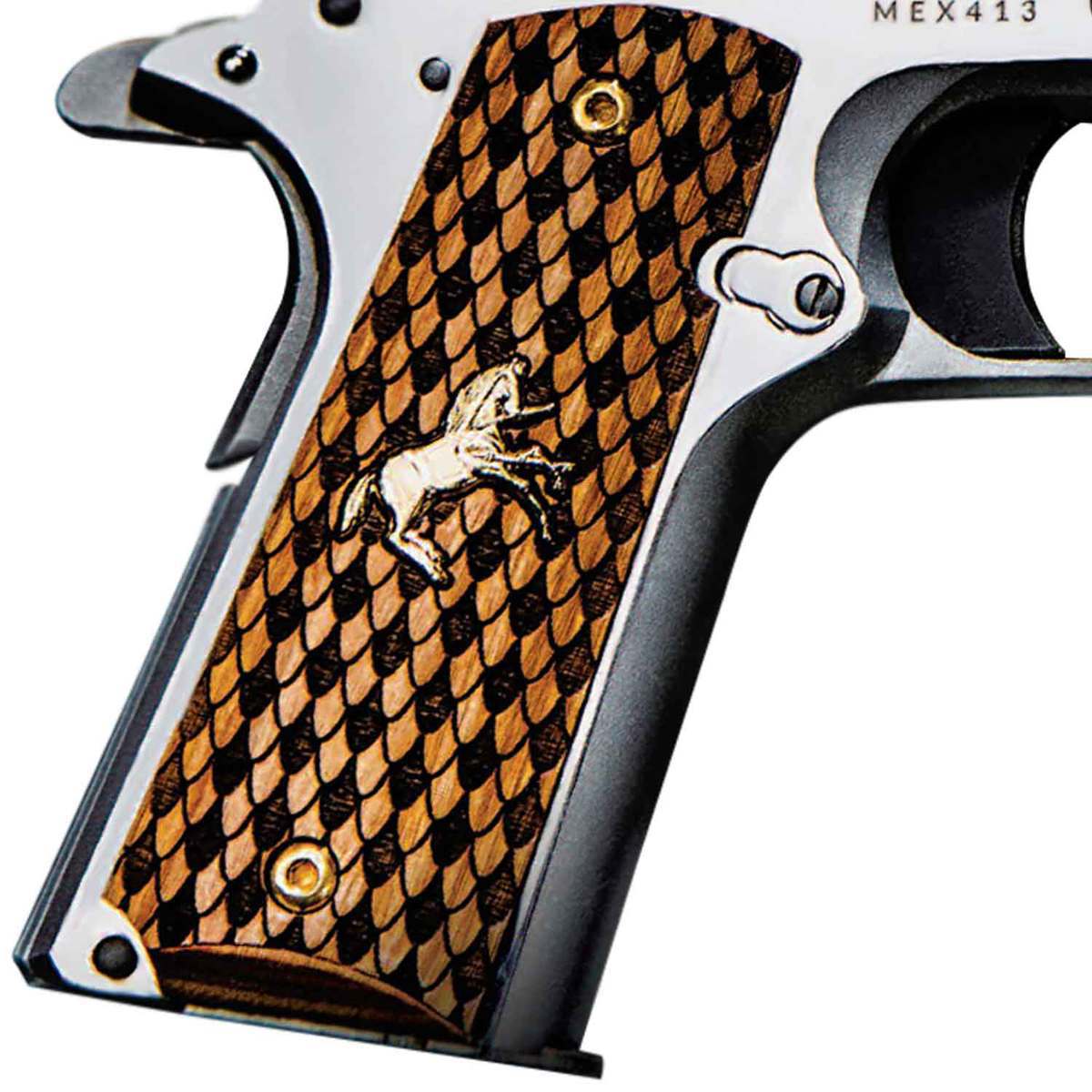 Colt Dragon 38 Super Auto 5in Stainless/Orange Pistol - 9+1 Rounds - Stainess/Orange Colt Dragon 38 Super Auto 5in Stainless/Orange Pistol - 9+1 Rounds - Stainess/Orange