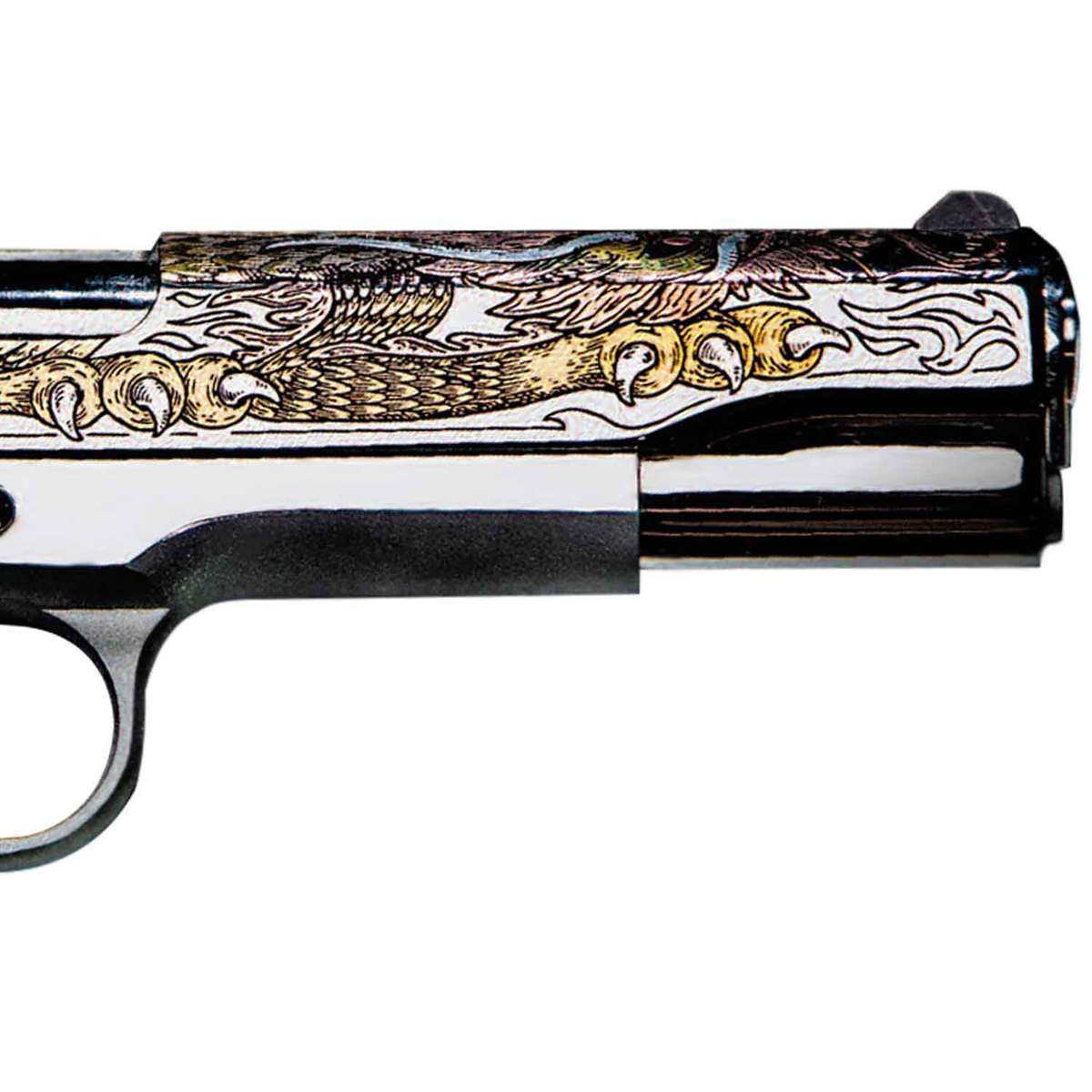 Colt Dragon 38 Super Auto 5in Stainless/Orange Pistol - 9+1 Rounds - Stainess/Orange Colt Dragon 38 Super Auto 5in Stainless/Orange Pistol - 9+1 Rounds - Stainess/Orange