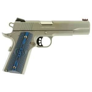 Colt Enhanced Competition Series 45 Auto (ACP) 5in Brushed Stainless Pistol - 8+1 Rounds
