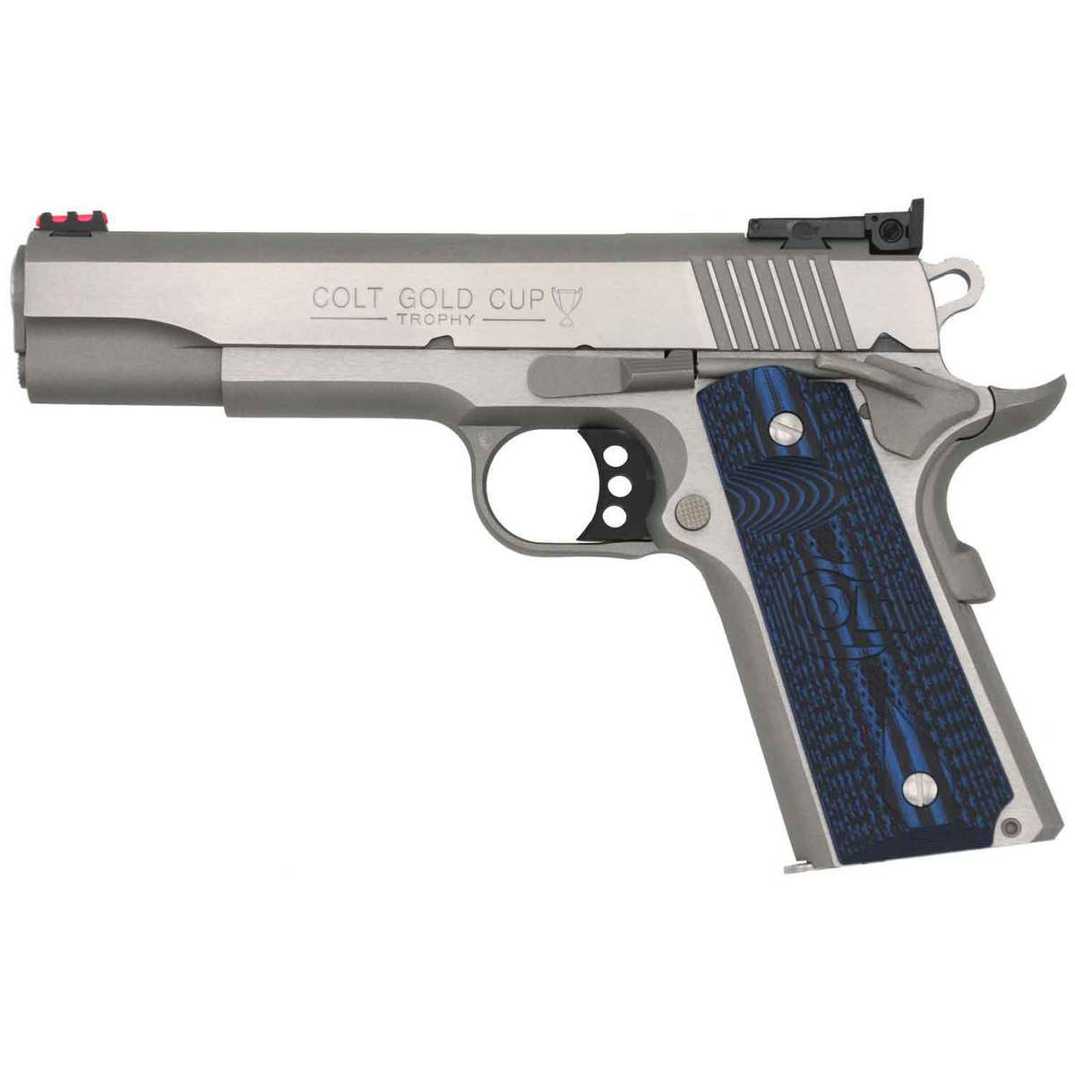 Colt Gold Cup Lite 45 Auto (ACP) 5in Stainless Pistol - 8+1 Rounds Colt Gold Cup Lite 45 Auto (ACP) 5in Stainless Pistol - 8+1 Rounds