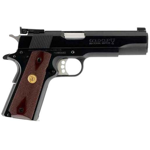 Colt Gold Cup National Match 38 Super Auto 5in Blue Pistol - 9+1 Rounds image