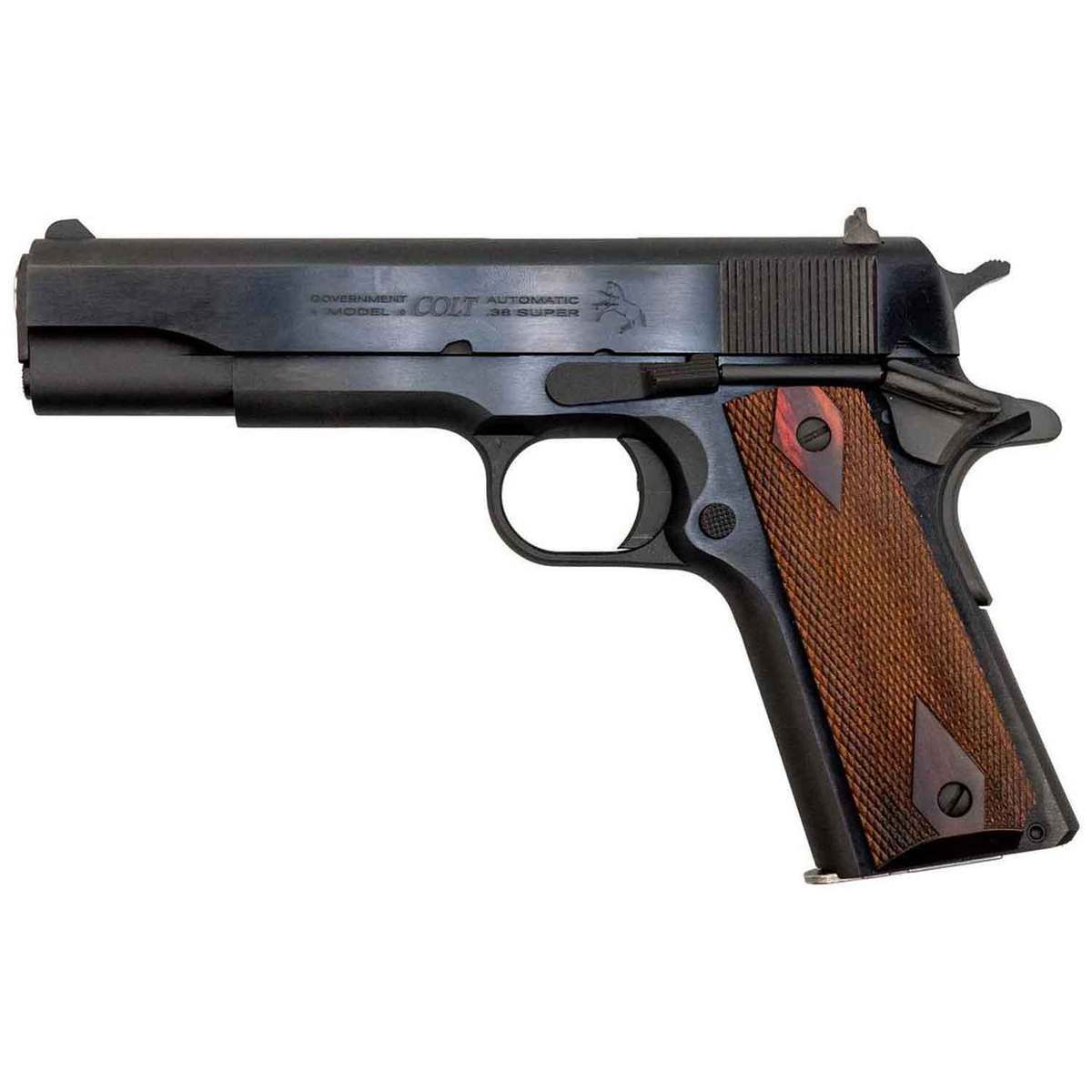 Colt Government 38 Super Auto 5in Black Pistol - 9+1 Rounds Colt Government 38 Super Auto 5in Black Pistol - 9+1 Rounds