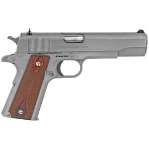 Colt Government 38 Super Auto 5in Stainless Pistol - 9+1 Rounds