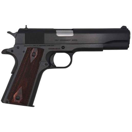 Colt Government Series 70 45 Auto (ACP) 5in Black Pistol - 8+1 Rounds - Black image