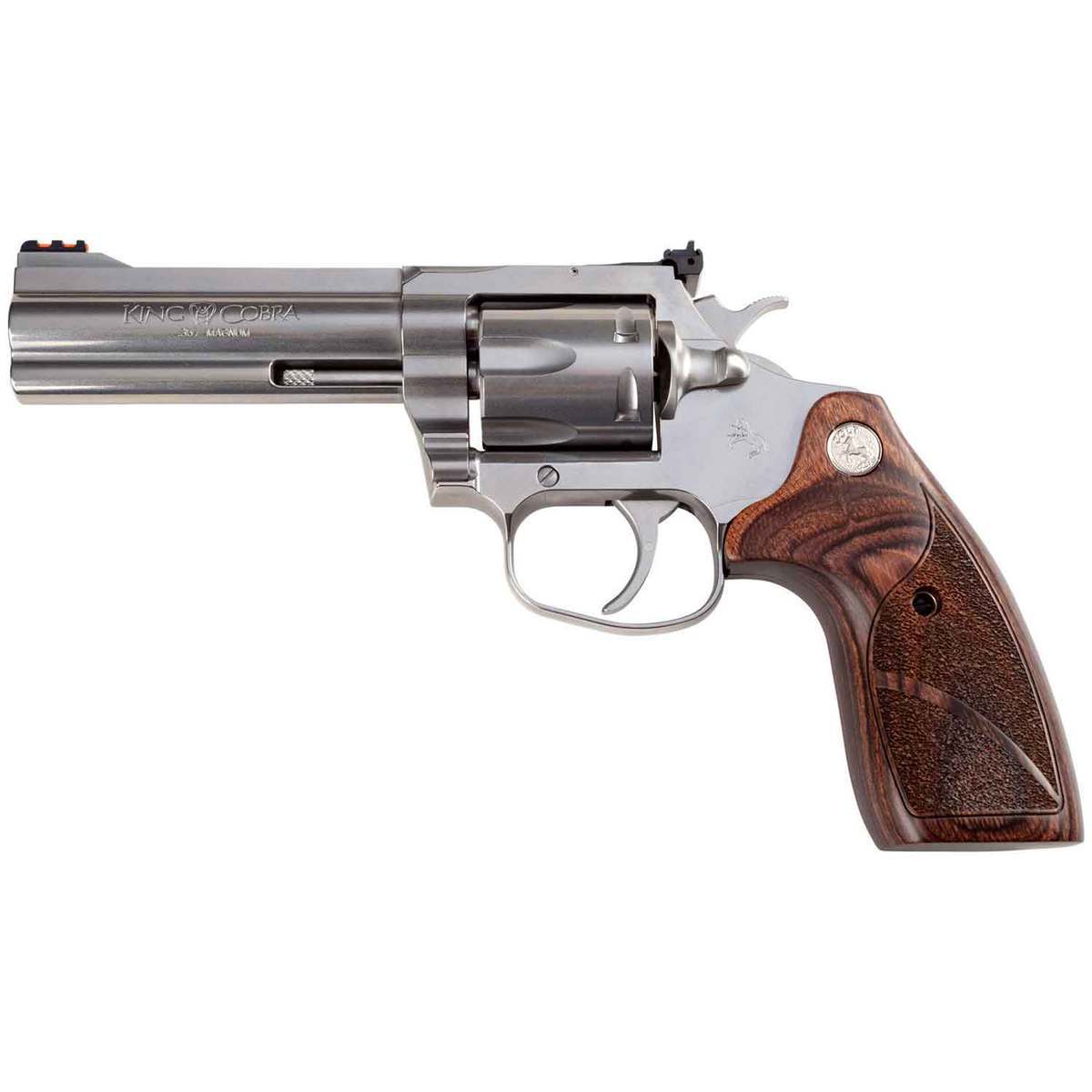 Colt King Cobra Target 357 Magnum 4.25in Stainless Revolver - 6 Rounds Colt King Cobra Target 357 Magnum 4.25in Stainless Revolver - 6 Rounds