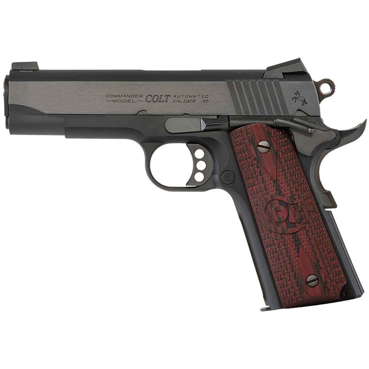 Colt Lightweight Commander 9mm Luger 4.25in Black Pistol - 9+1 Rounds Colt Lightweight Commander 9mm Luger 4.25in Black Pistol - 9+1 Rounds