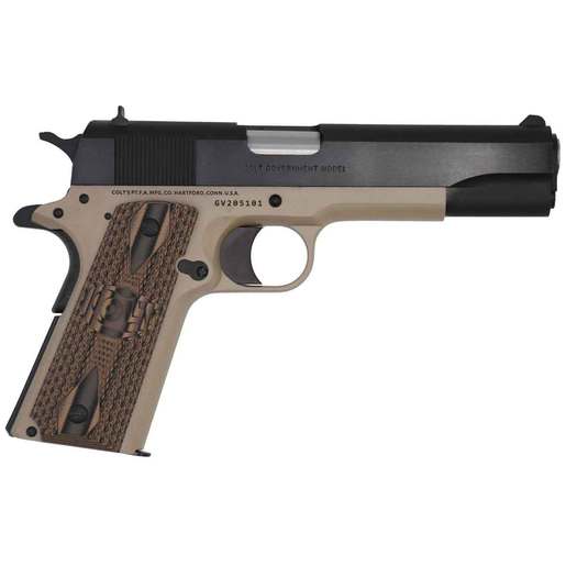 Colt Lightweight Commander 4.25in Army Green Anodized Pistol - 9+1 Rounds image