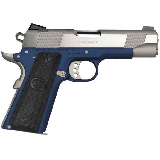 Colt Lightweight Commander 45 Auto (ACP) 4.25in Carbon Blue Anodized Frame Pistol - 8+1 Rounds image
