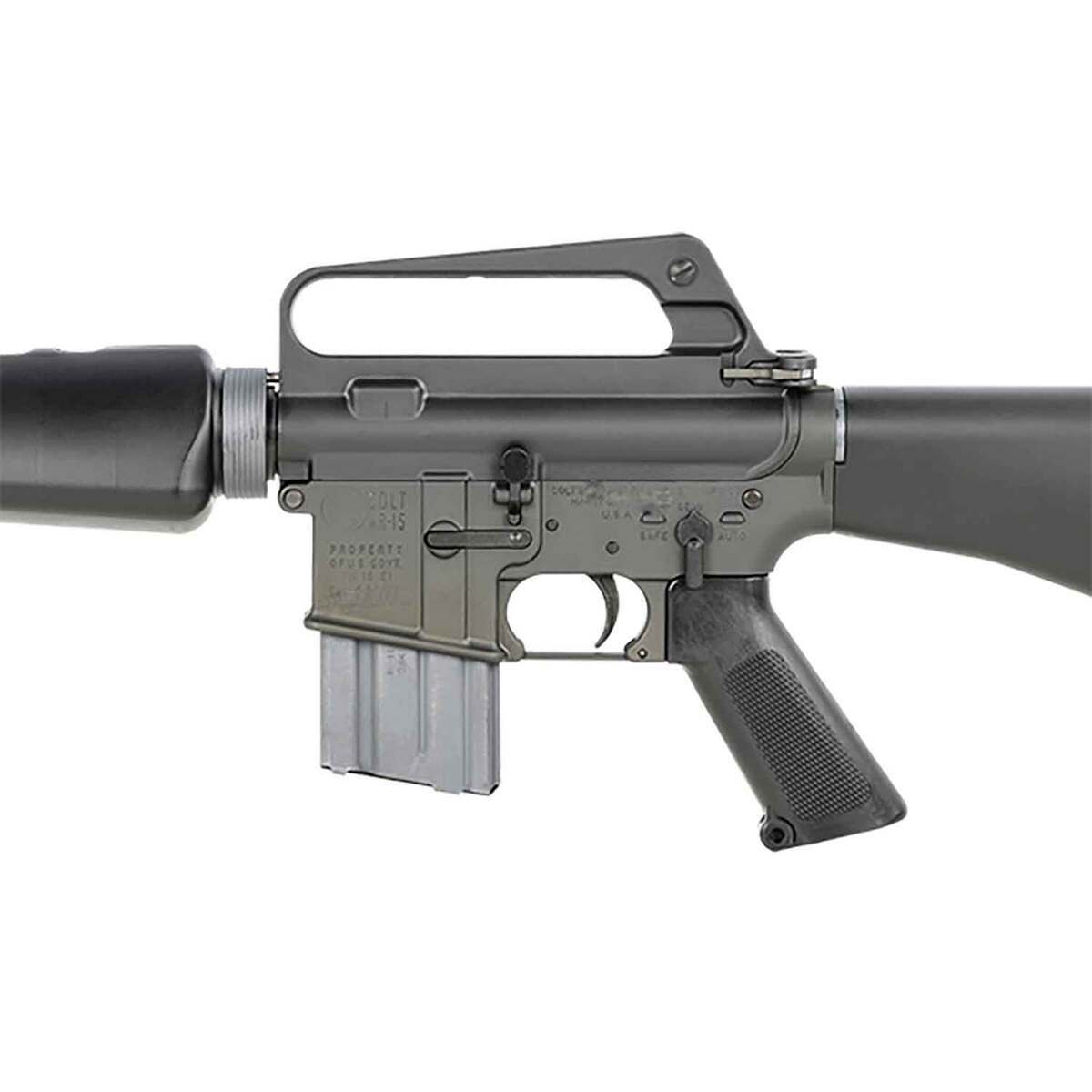 Colt M16A1 5.56mm NATO 20in Black Semi Automatic Modern Sporting Rifle - 20+1 Rounds - Black Colt M16A1 5.56mm NATO 20in Black Semi Automatic Modern Sporting Rifle - 20+1 Rounds - Black