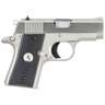 Colt Mustang 380 Auto (ACP) 2.75in Brushed Stainless Pistol - 6+1 Rounds - Gray