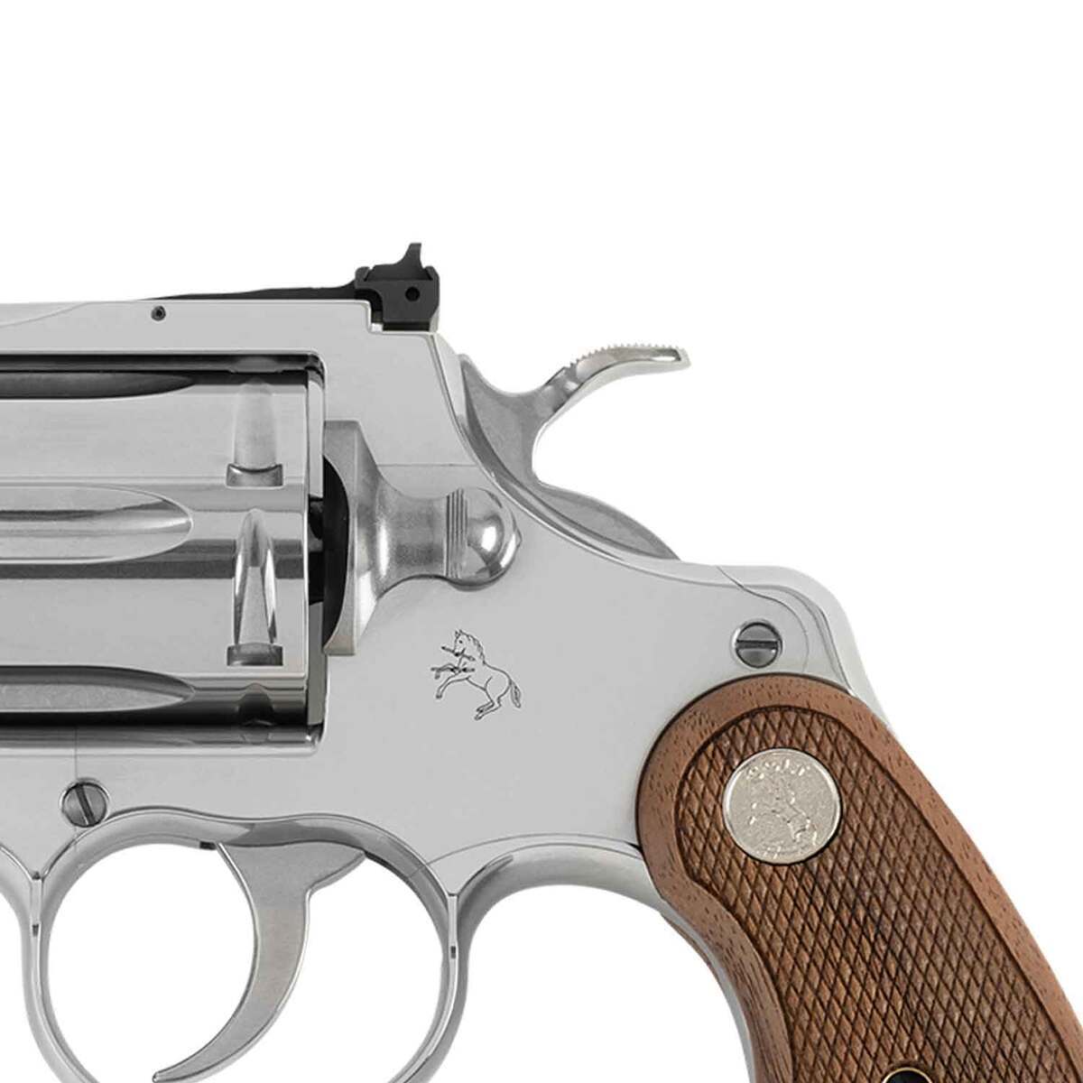 Colt Python 357 Magnum 2.5in Stainless Steel Revolver - 6 Rounds ...