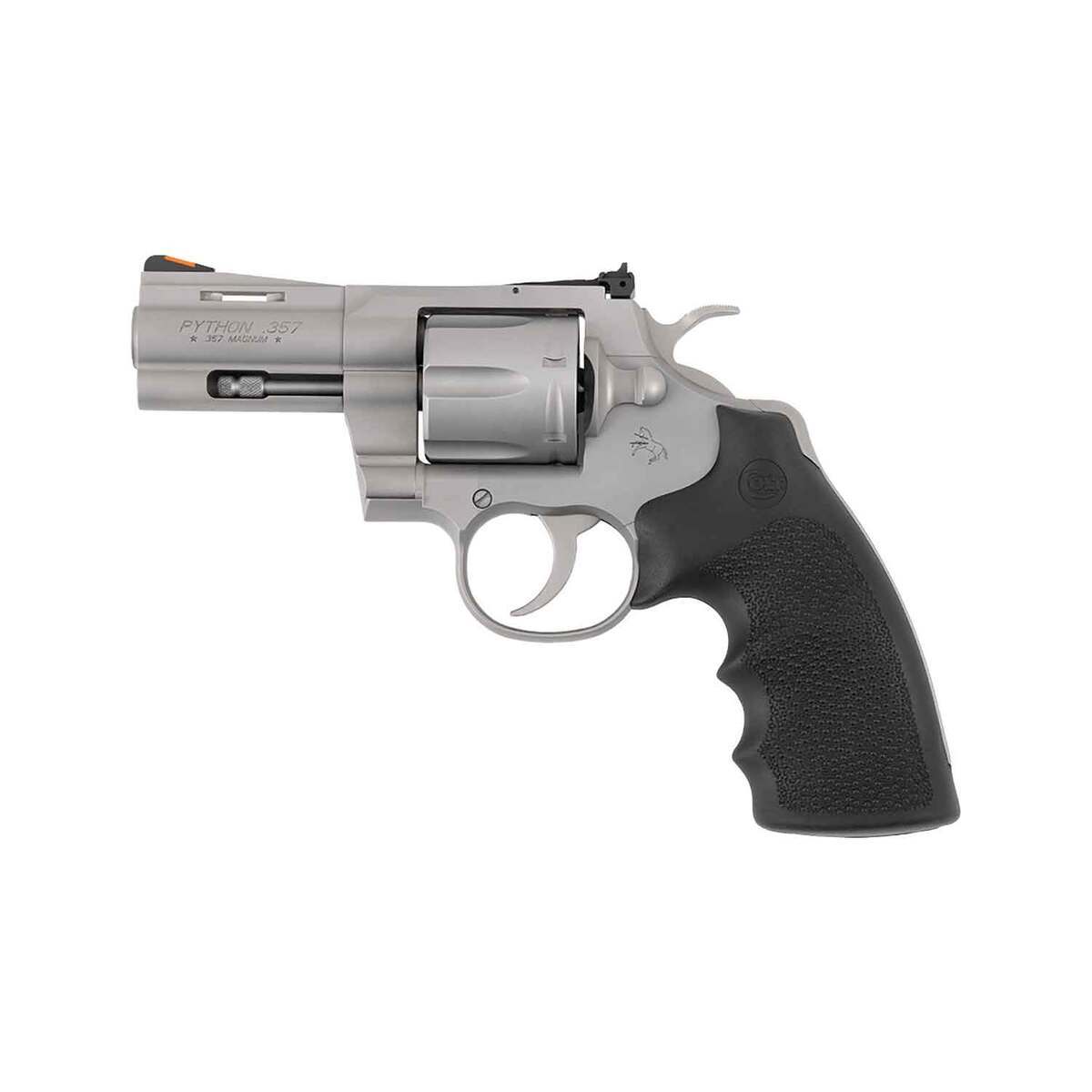 Colt Python 357 Magnum 3in Stainless Steel Revolver - 6 Rounds ...