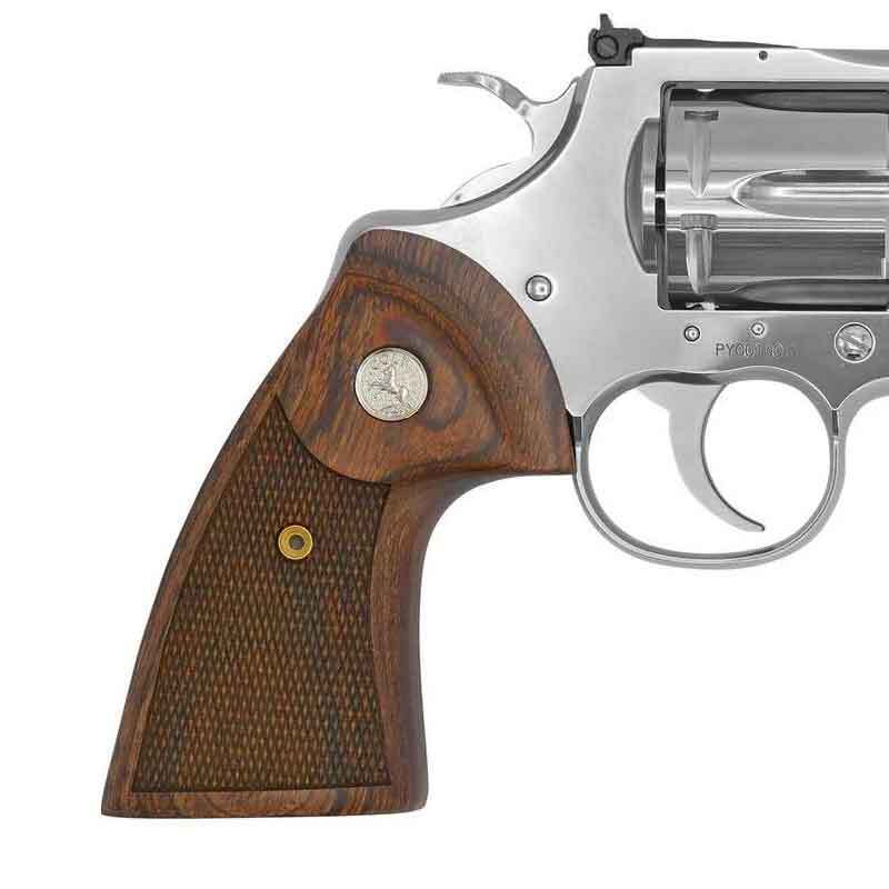 Colt Python 357 Magnum 3in Stainless Revolver - 6 Rounds Colt Python 357 Magnum 3in Stainless Revolver - 6 Rounds