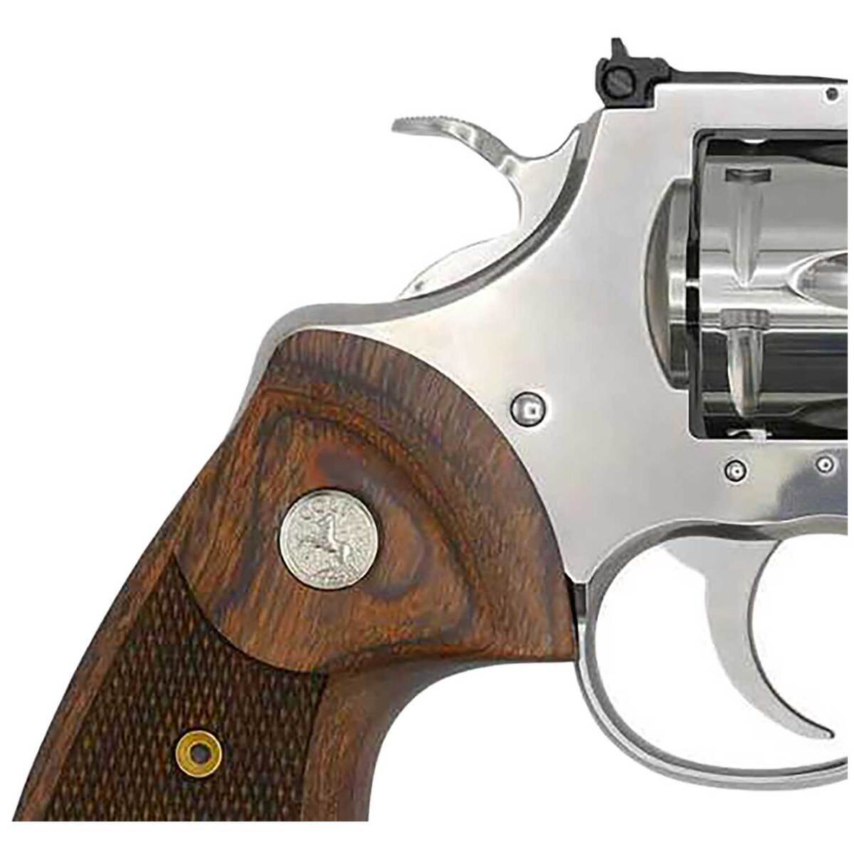 Colt Python 357 Magnum 4.25in Stainless Revolver - 6 Rounds Colt Python 357 Magnum 4.25in Stainless Revolver - 6 Rounds