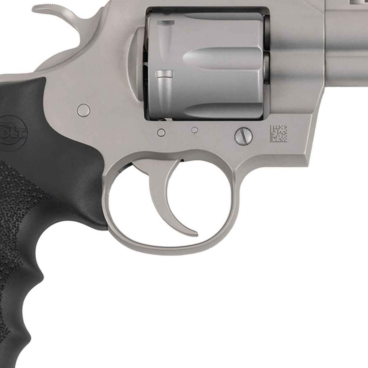 Colt Python Satin Colt Python 357 Magnum 4.25in Satin Stainless Steel Revolver - 6 Rounds ...